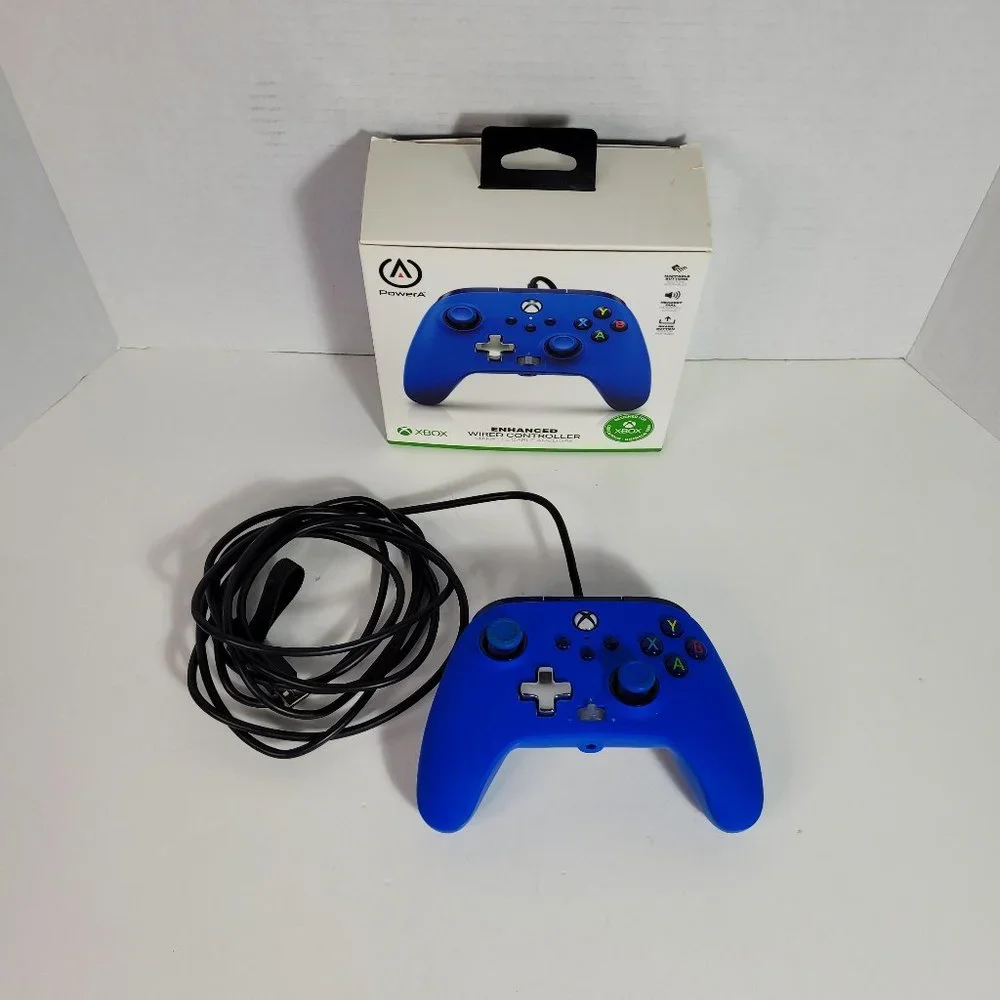 Power A Wired Controller For Xbox Series Bold Blue